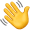 Waving hand